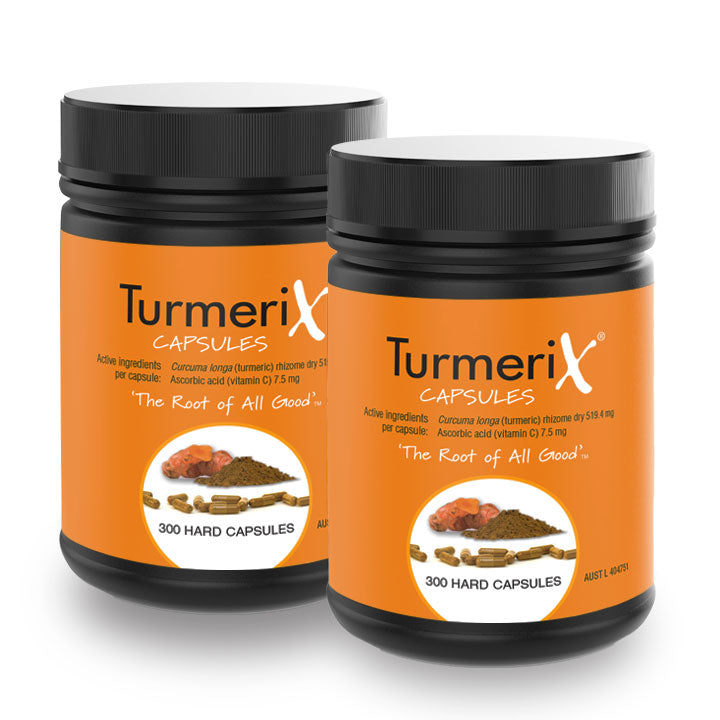 2 Pack | TurmeriX® Capsules 300's (save $11.90) - buyturmerix