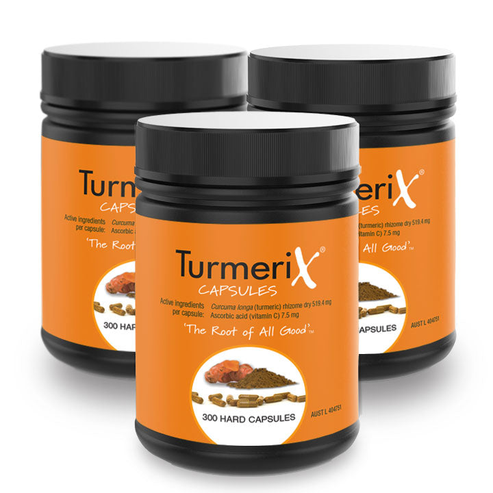 3 Pack | TurmeriX® Capsules 300's (save $15.00) - buyturmerix