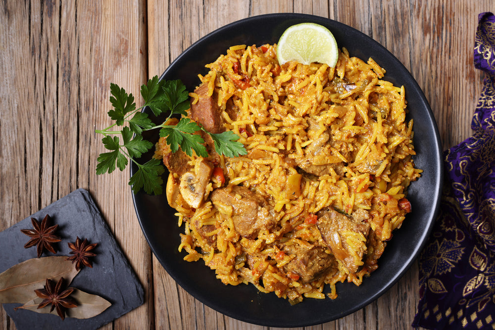 Easy One Pan Chicken With Turmeric Rice
