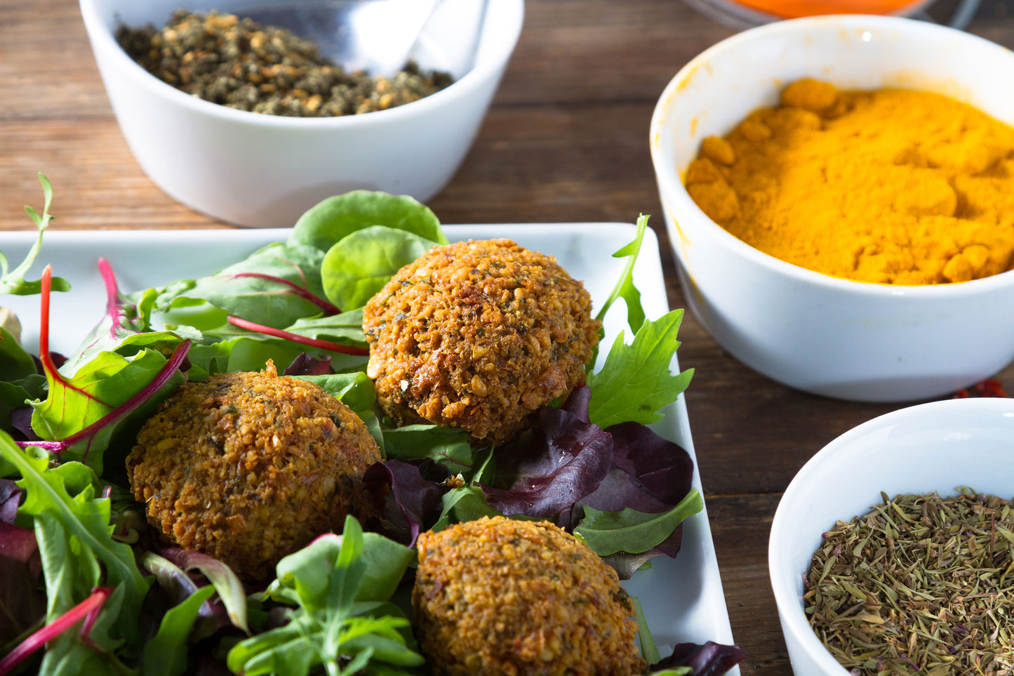 Turmeric Falafels