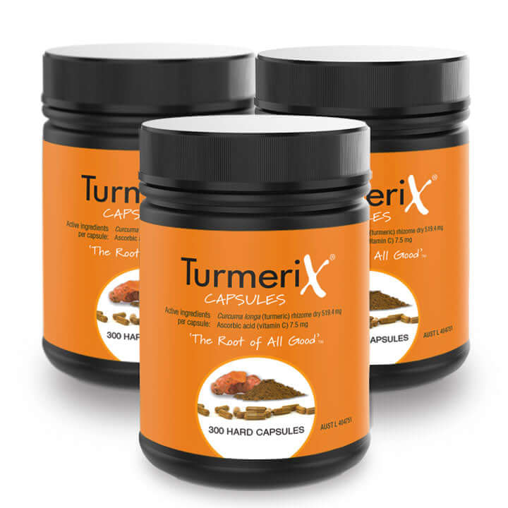 TurmeriX turmeric capsules 3-pack save bundle