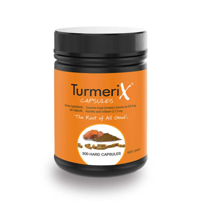 TurmeriX turmeric capsules 300 count tub Australian made