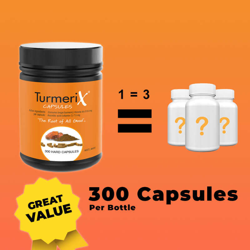 TurmeriX turmeric capsules great value multi-pack