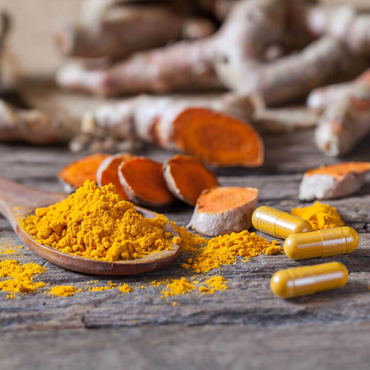 TurmeriX turmeric capsules open tub showing capsule size