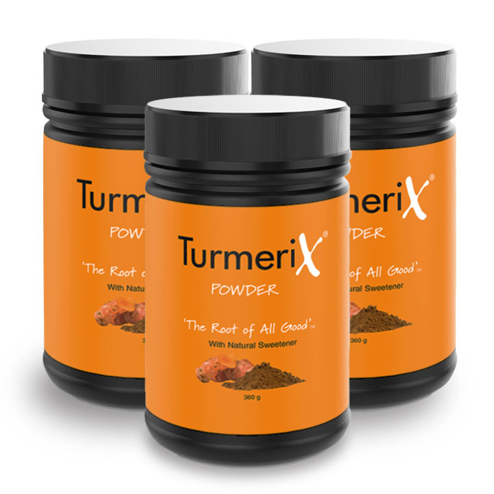 TurmeriX turmeric powder 3-pack save bundle